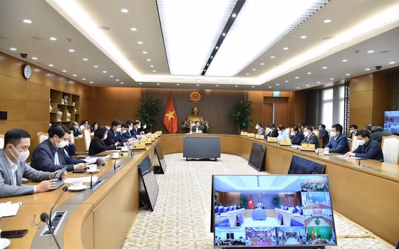 Quang cảnh cuộc họp. (ẢNH: TRẦN MẠNH)