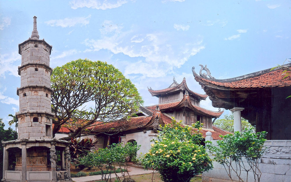 Chùa Bút Tháp. Ảnh: trang disanvanhoathuanthanh.vn