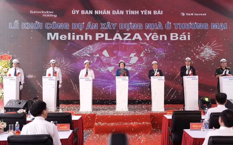 Mê Linh Palaza Yên Bái - Một trong những chuỗi phát triển đô thị và trung tâm thương mại thu hút đầu tư của Yên Bái.
