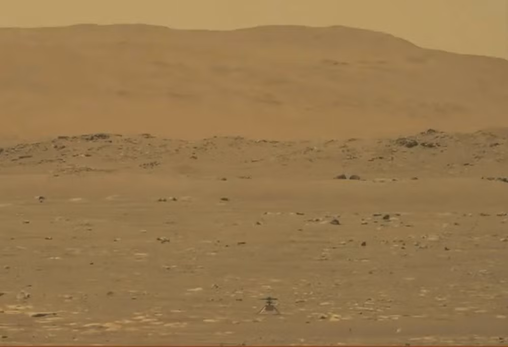 NASA tạo nên lịch sử với chuyến trực thăng đầu tiên cất cánh trên sao Hỏa -0
