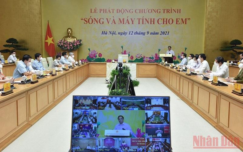 (Ảnh: TRẦN HẢI) Hơn 1 triệu máy tính được huy động tại