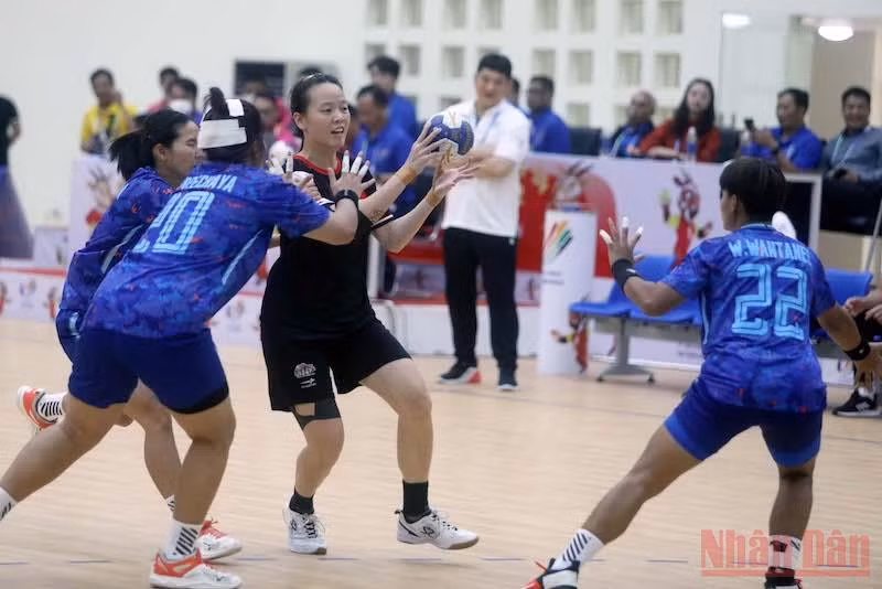 Đội tuyển nam Bóng ném Thái Lan, Singapore hòa nhau kịch tính -0