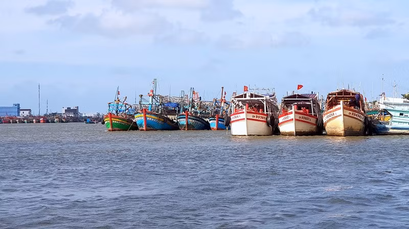 Miền biển Sông Đốc (huyện Trần Văn Thời), nơi vừa phát hiện vụ nhập cảnh cảnh phép từ Malaysia.