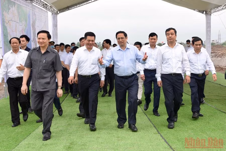 Thủ tướng Phạm Minh Chính thăm và làm việc tại Thái Bình -1