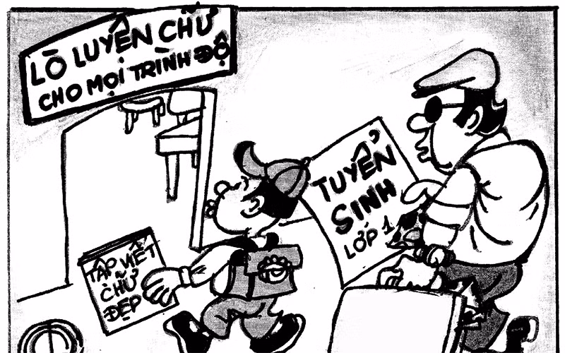 Không nên cho trẻ học trước chương trình