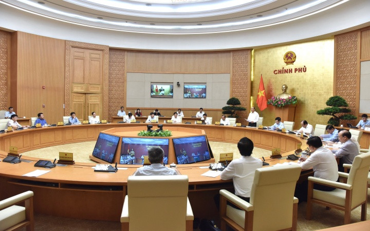 Hội nghị trực tuyến của Thường trực Chính phủ với các địa phương, về đẩy mạnh thực hiện giải ngân vốn đầu tư công. Đẩy mạnh giải ngân vốn đầu tư công các địa phương -0