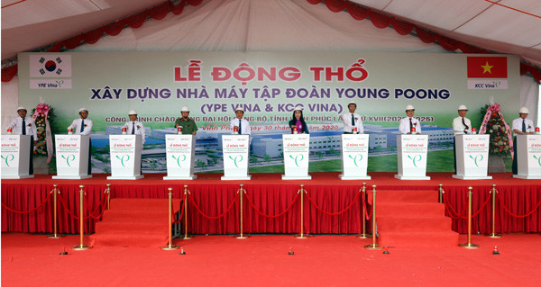 Khởi công nhà máy sản xuất linh kiện điện tử