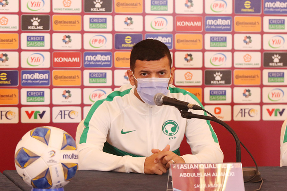 Tiền vệ 27 tuổi Abdulelah Al-Malki. (Ảnh: VFF) Huấn luyện viên Saudi Arabia: