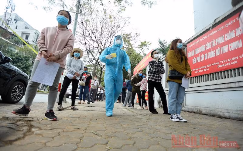 Hà Nội tiến hành xét nghiệm toàn bộ người về từ Hải Dương