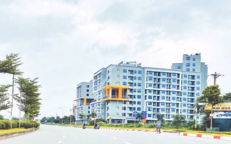 Dự án nhà ở xã hội tại xã Kim Chung, huyện Đông Anh. 