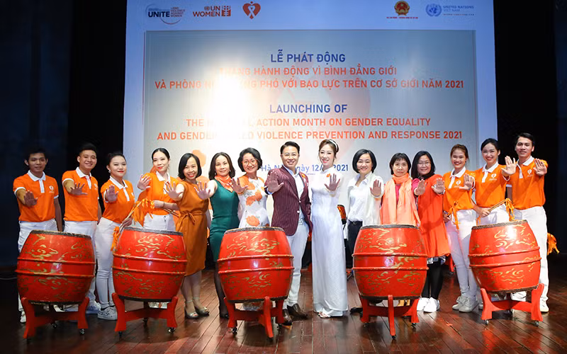 Phát động Tháng hành động vì bình đẳng giới và phòng ngừa, ứng phó với bạo lực trên cơ sở giới năm 2021. (Ảnh minh họa: UNWomen tại Việt Nam)