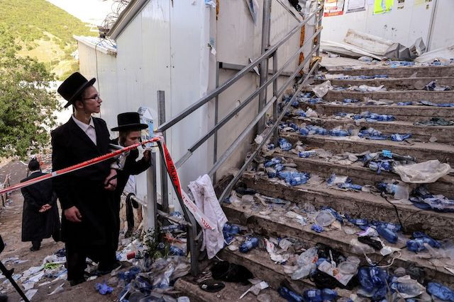 Ảnh: Reuters Giẫm đạp tại lễ hội tôn giáo ở Israel, 45 người chết -4