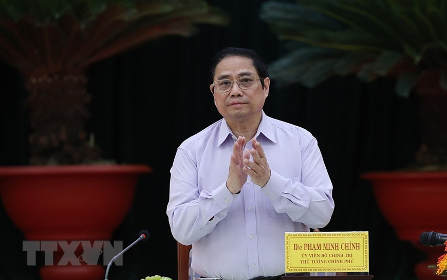 Thủ tướng làm việc với lãnh đạo chủ chốt tỉnh Ninh Thuận. Hình ảnh Thủ tướng làm việc với lãnh đạo chủ chốt tỉnh Ninh Thuận -0