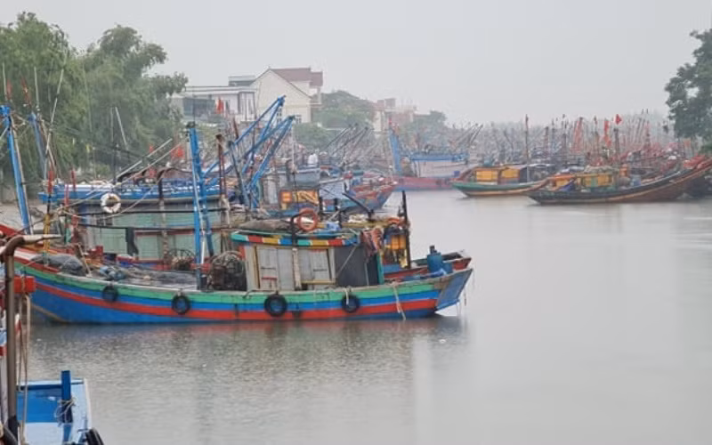 Khẩn trương di dời thuyền bè và con người ra khỏi vùng nguy hiểm của bão trước 19 giờ tối nay.