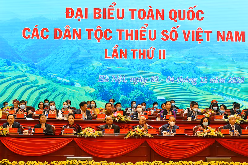 Khai mạc Đại hội đại biểu toàn quốc các dân tộc thiểu số Việt Nam lần thứ II -0