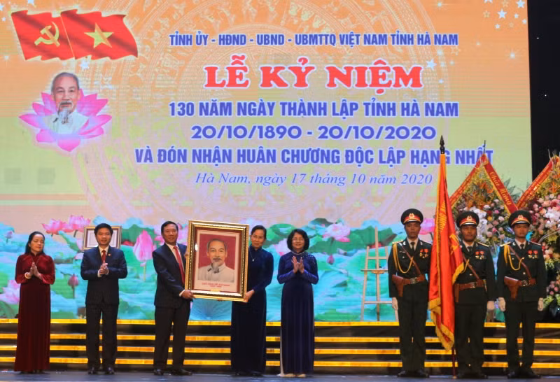 Hà Nam kỷ niệm 130 năm Ngày thành lập tỉnh và đón nhận Huân chương Độc lập hạng nhất -0