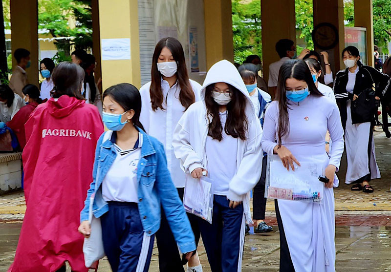 Thí sinh tham dự kỳ thi tốt nghiệp trung học phổ thông năm 2022 ở Cà Mau phải tuân thủ "2K".