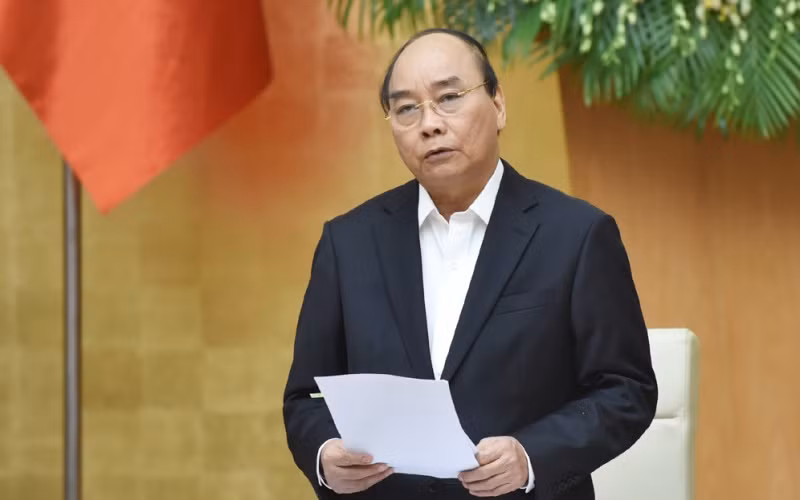 Thủ tướng Nguyễn Xuân Phúc chủ trì họp Chính phủ thường kỳ tháng 11.