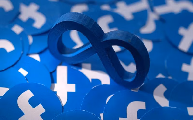 Logo của Meta Platforms và Facebook. (Ảnh: Reuters)