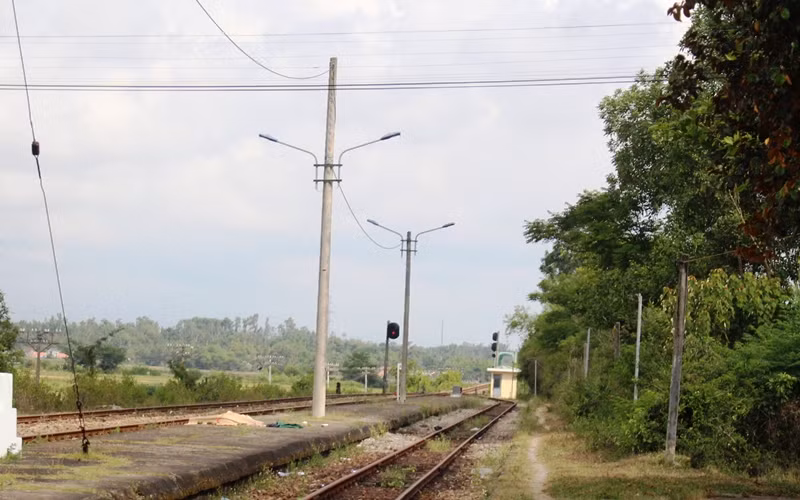 Hiện trường vụ tai nạn.