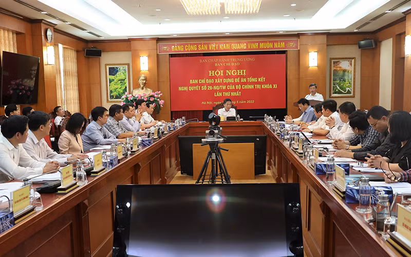 Quang cảnh hội nghị.