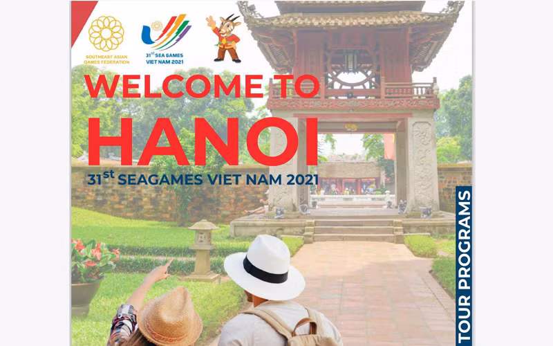 Chương trình du lịch giới thiệu về Hà Nội tới các đoàn tham dự SEA Games 31. 