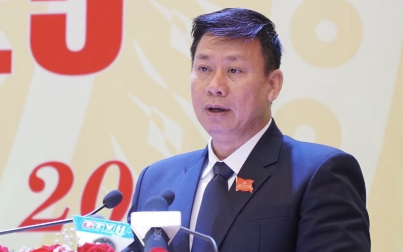 Đồng chí Nguyễn Thanh Ngọc phát biểu tại Đại hội. 3_4-1602746073520.jpg