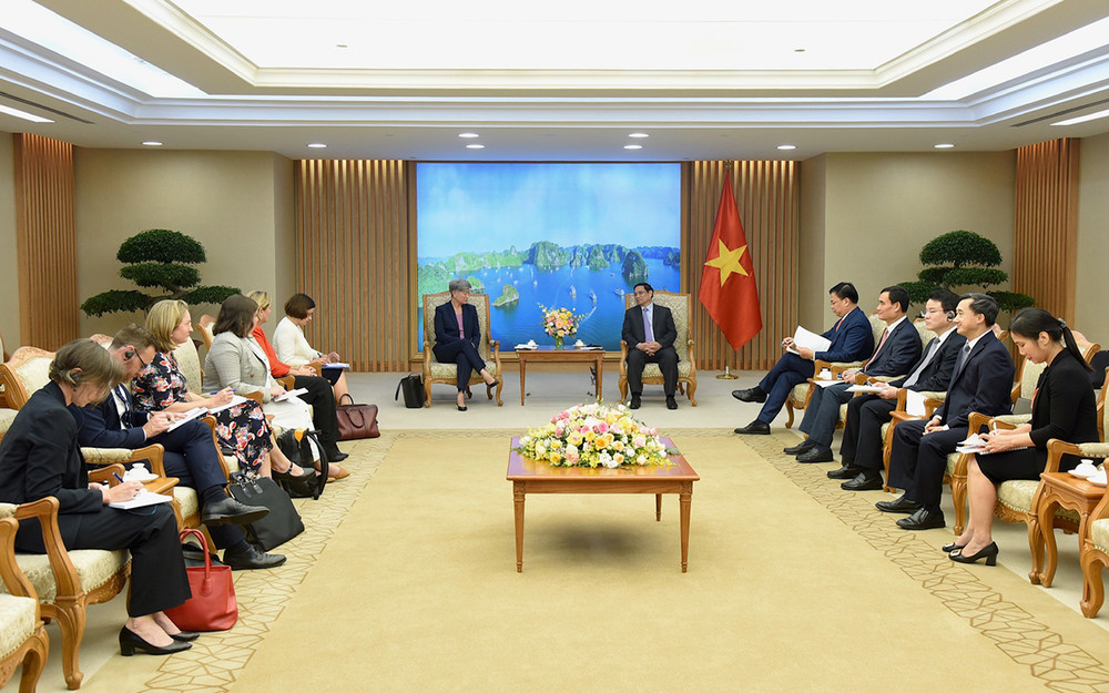 Quang cảnh buổi tiếp. Đưa quan hệ Việt Nam-Australia ngày càng đi vào chiều sâu, thực chất, hiệu quả, hướng tới tầm cao mới -0