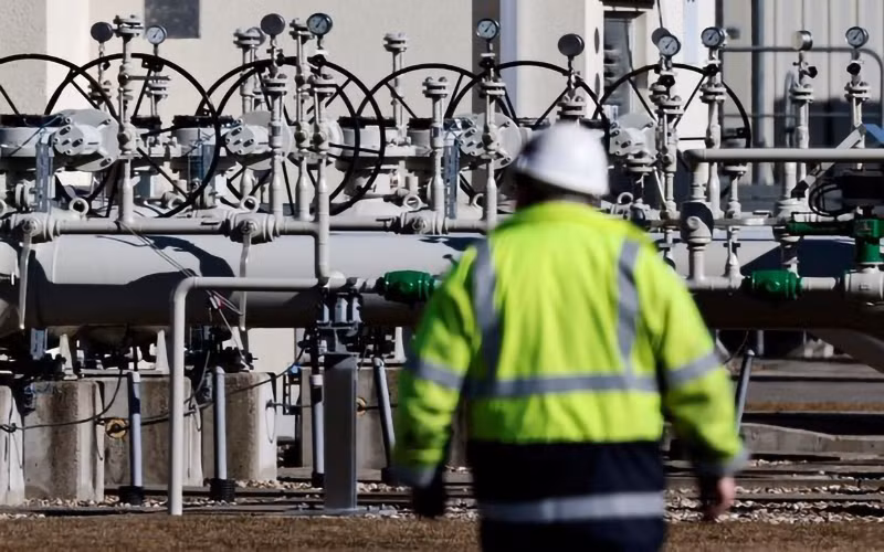 Đường ống Dòng chảy phương Bắc 1 ở Lubmin, Đức. (Nguồn: Reuters)