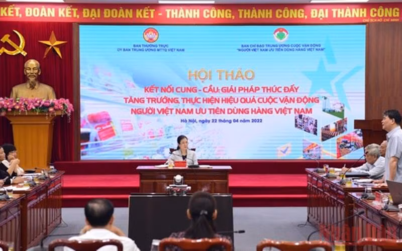 Quang cảnh hội thảo. (Ảnh: Diệp Anh)