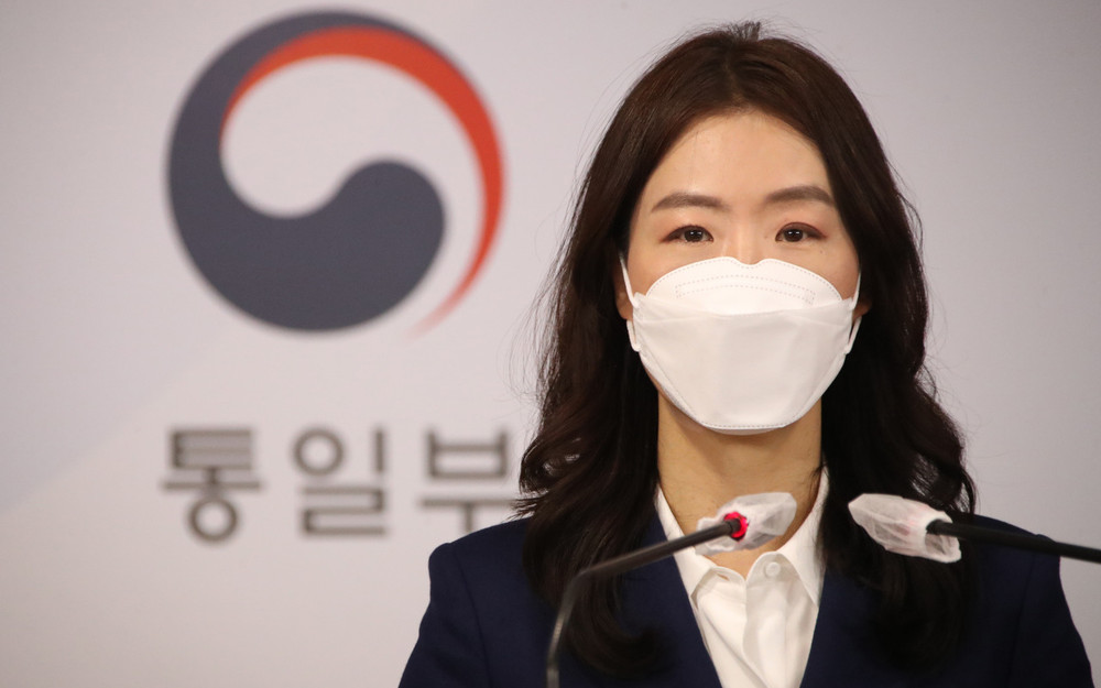 Người phát ngôn Bộ Thống nhất Hàn Quốc Lee Jong-joo. (Ảnh: Yonhap)