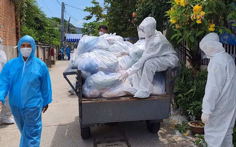 Bà Rịa-Vũng Tàu khóa chặt “vùng đỏ”, “vùng cam”