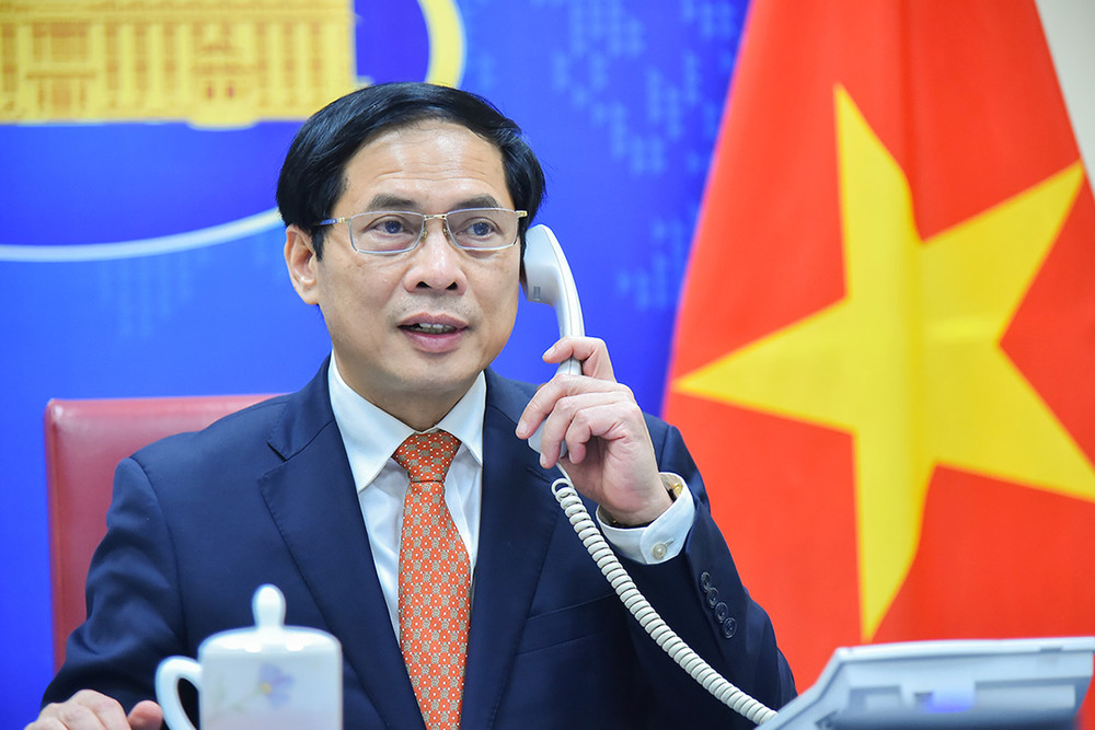 Bộ trưởng Ngoại giao Bùi Thanh Sơn.