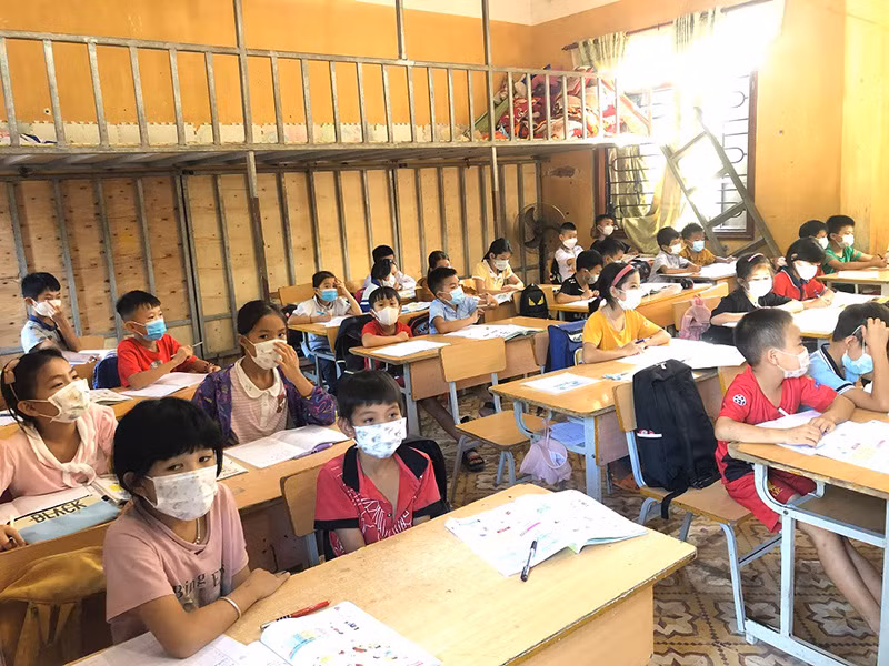 Mỗi trường học là một “doanh trại” phòng, chống dịch -0