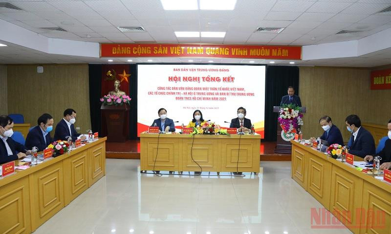 Quang cảnh hội nghị. Giữ vững vai trò cầu nối nhân dân với Đảng -0