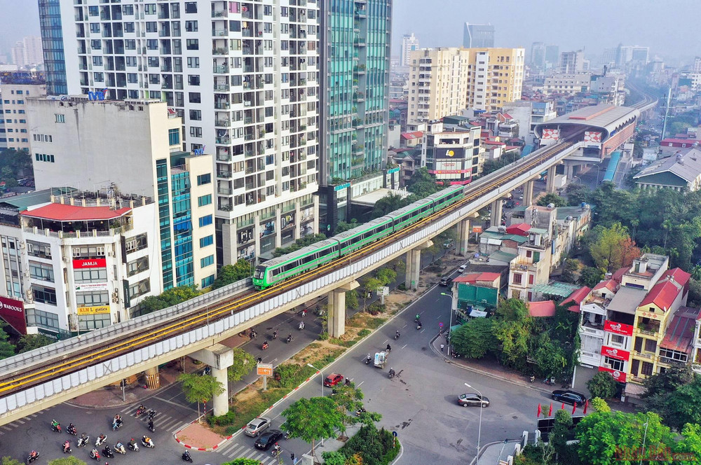 Ngày đầu tiên chạy thử tàu đường sắt Cát Linh – Hà Đông -0
