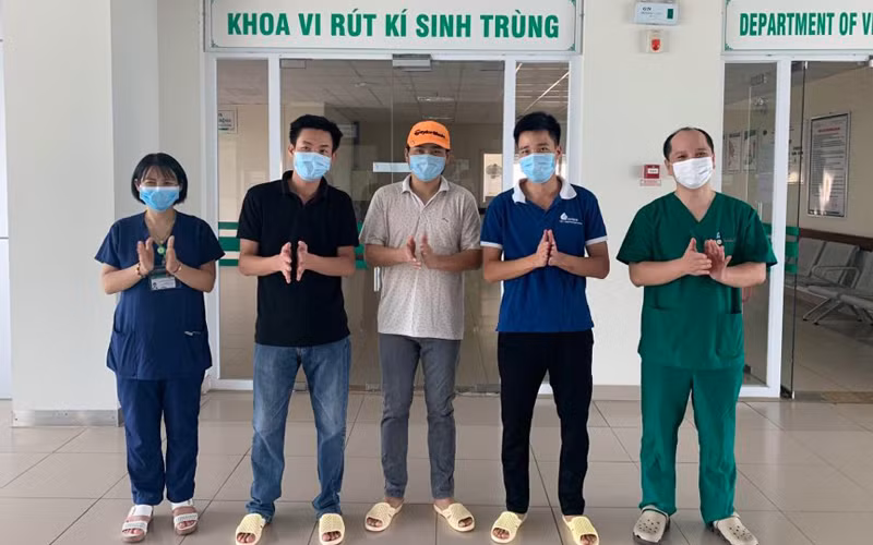 Ba bệnh nhân được công bố điều trị khỏi ngày 20-7.