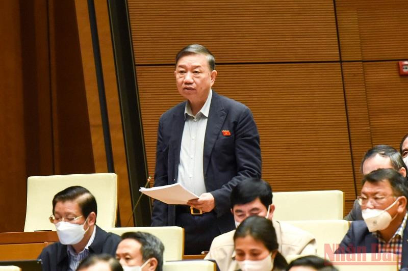 Bộ trưởng Công an Tô Lâm. (Ảnh: LINH NGUYÊN) Bộ trưởng Y tế: Cần phải có hành lang pháp lý cho xã hội hóa y tế -0