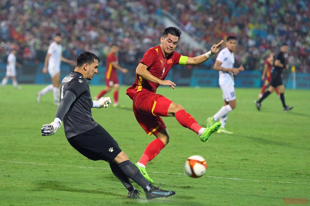 (Ảnh: THÀNH ĐẠT) U23 Việt Nam hòa đáng tiếc U23 Philippines -0