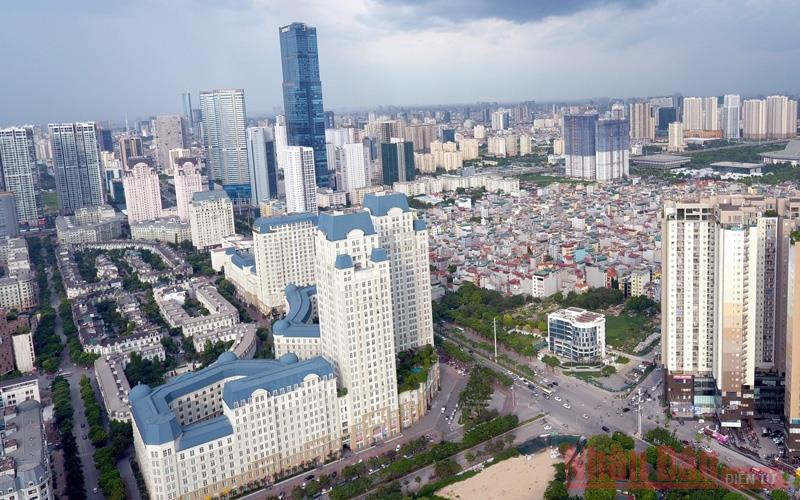 Hà Nội đầu tư xây dựng hạ tầng kỹ thuật đáp ứng yêu cầu phát triển, tạo diện mạo đô thị hiện đại, văn minh. (Ảnh: Duy Linh)