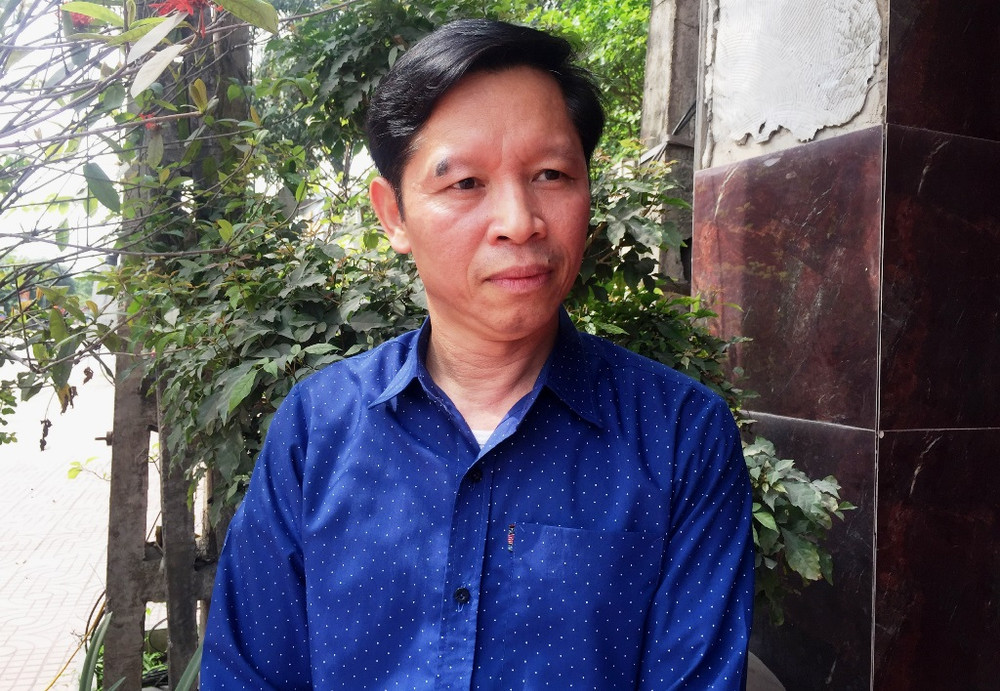 Bí thư Đảng ủy xã Minh Hợp Phạm Xuân Minh. ong_Minh-1618897513680.jpg