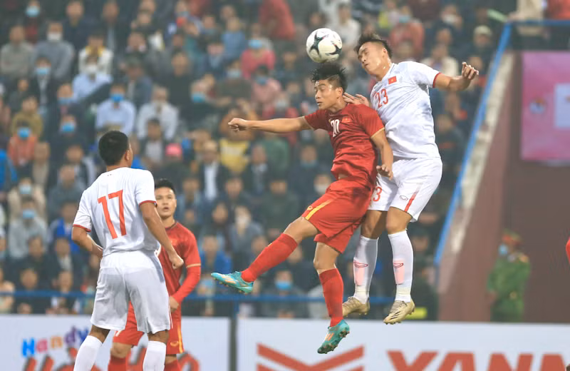  ĐTQG và U22 Việt Nam bất phân thắng bại -0