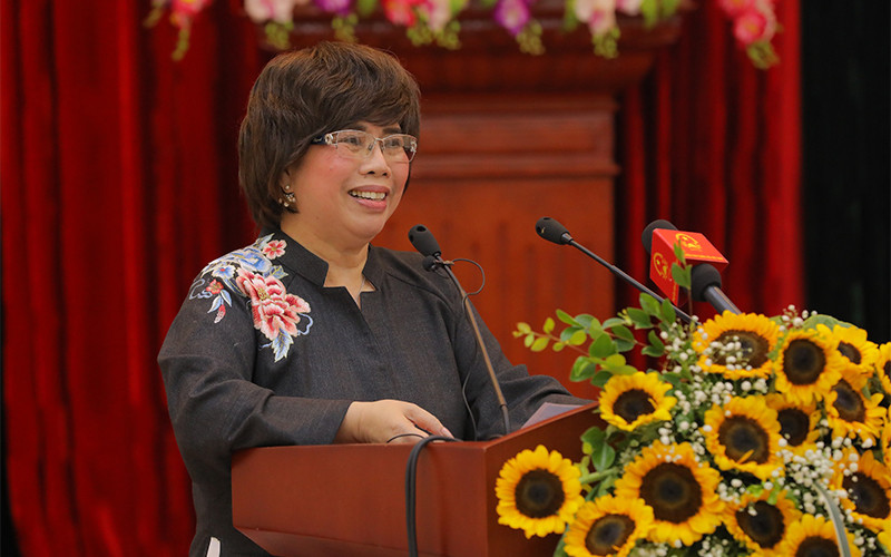 Bà Thái Hương: “Các em có khỏe mới học tốt. Sức khỏe và trí tuệ của trẻ em hôm nay là sức mạnh của dân tộc ngày mai”. Chăm lo sức khỏe học đường cho trẻ em Việt Nam -0