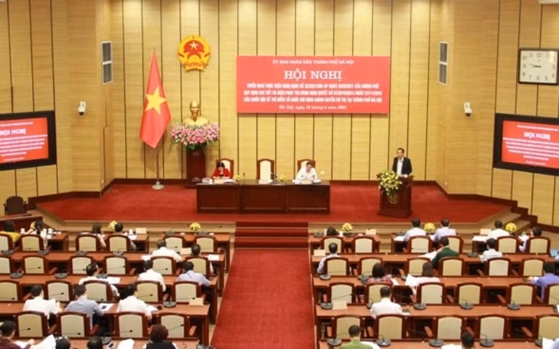 Quang cảnh hội nghị.