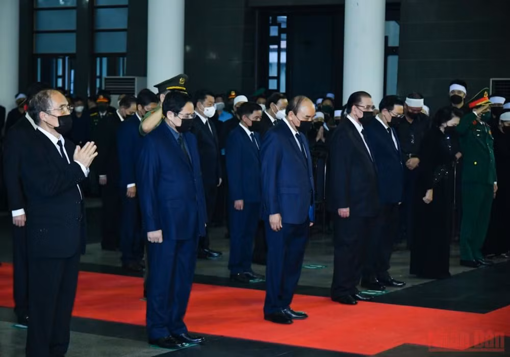 Cử hành trọng thể Lễ tang Đại tướng Phùng Quang Thanh -0