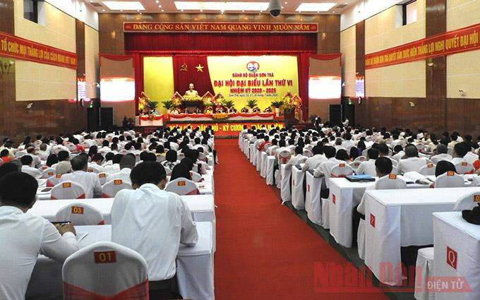 Khai mạc Đại hội Đảng bộ quận Sơn Trà lần thứ VI