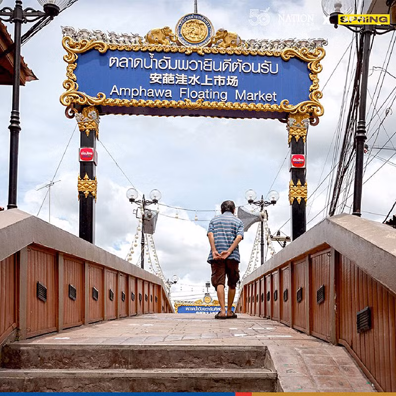 Khu chợ nổi Amphawa của Thái Lan trong đại dịch Covid-19 -0