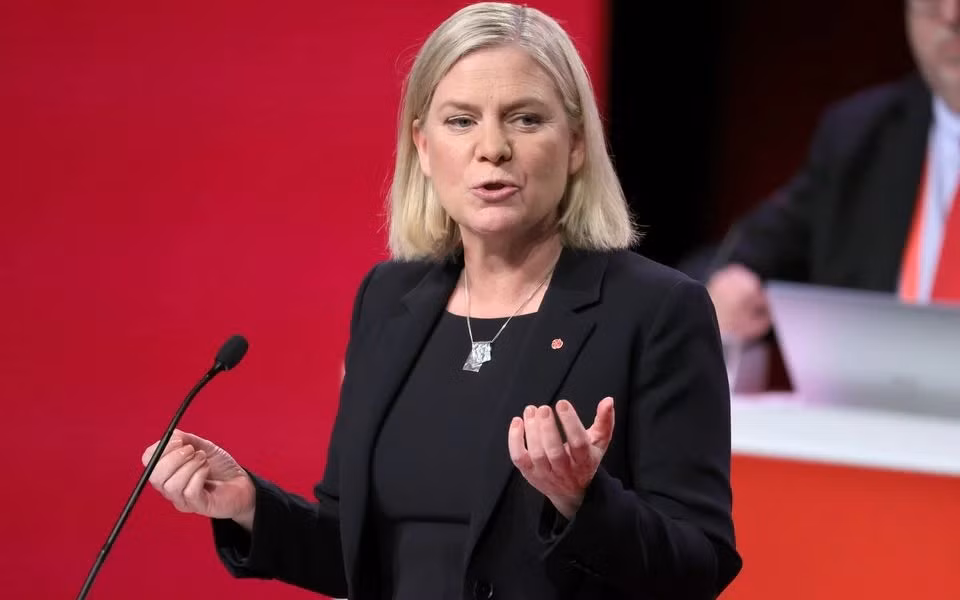 Bà Magdalena Andersson. (Ảnh: REUTERS)