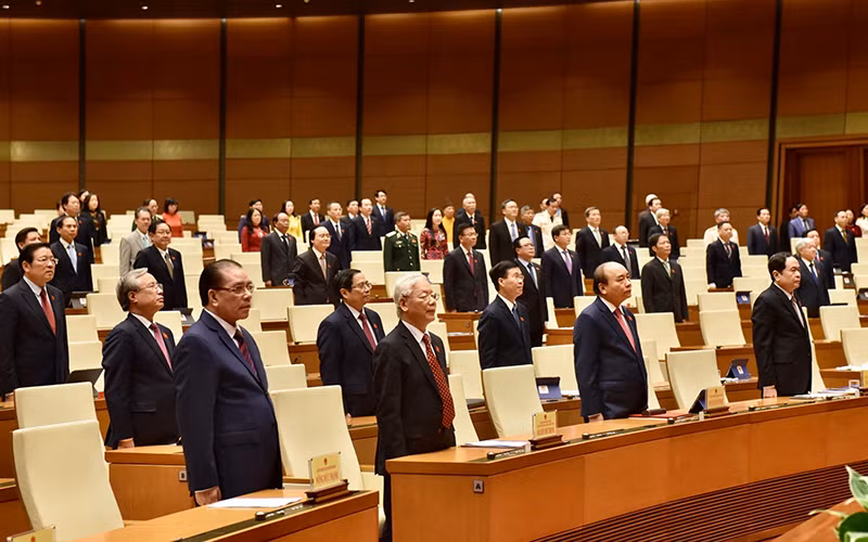 Khai mạc kỳ họp thứ 10, Quốc hội khóa XIV -0