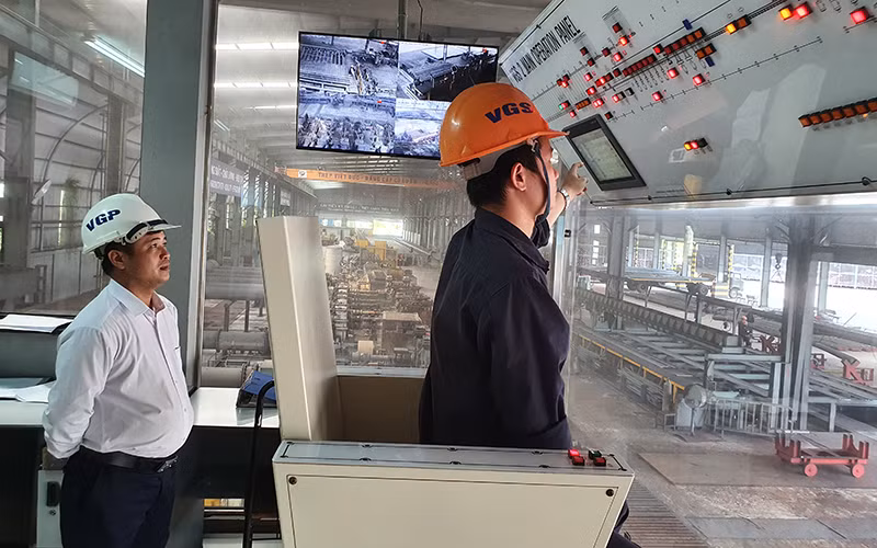 Công ty cổ phần Ống Thép Việt Đức - nhà đầu tư thành công tại Vĩnh Phúc, liên tục mở rộng sản xuất.